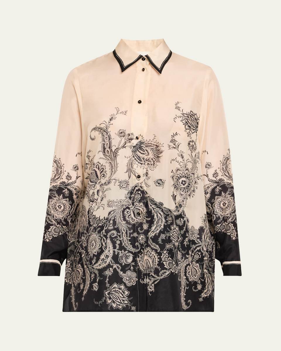 Rhiannon Relaxed Silk Shirt